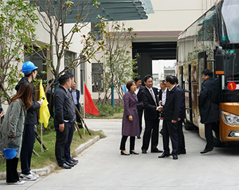 眾旺億元項目竣工，如皋市市長前往眾旺參觀